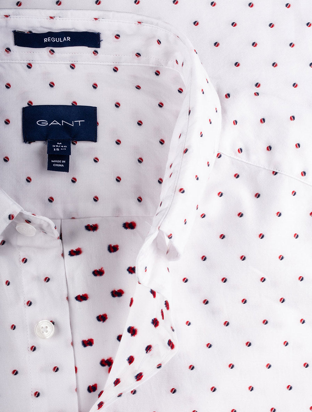 Gant Regular Fit Coupe Dot Buttondown White AI3