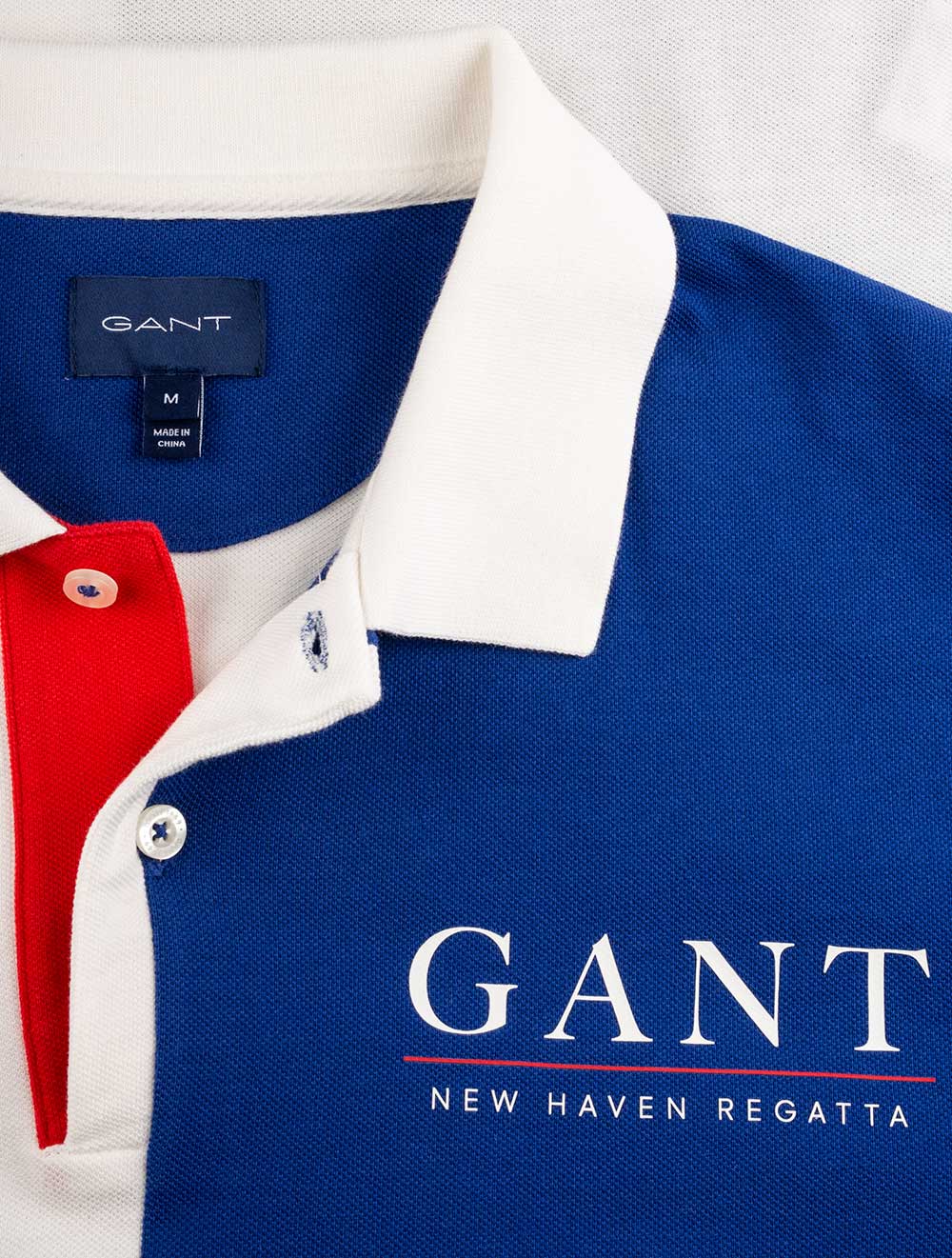 Gant Sailing Pique Short Sleeve Rugger College Blue AI3