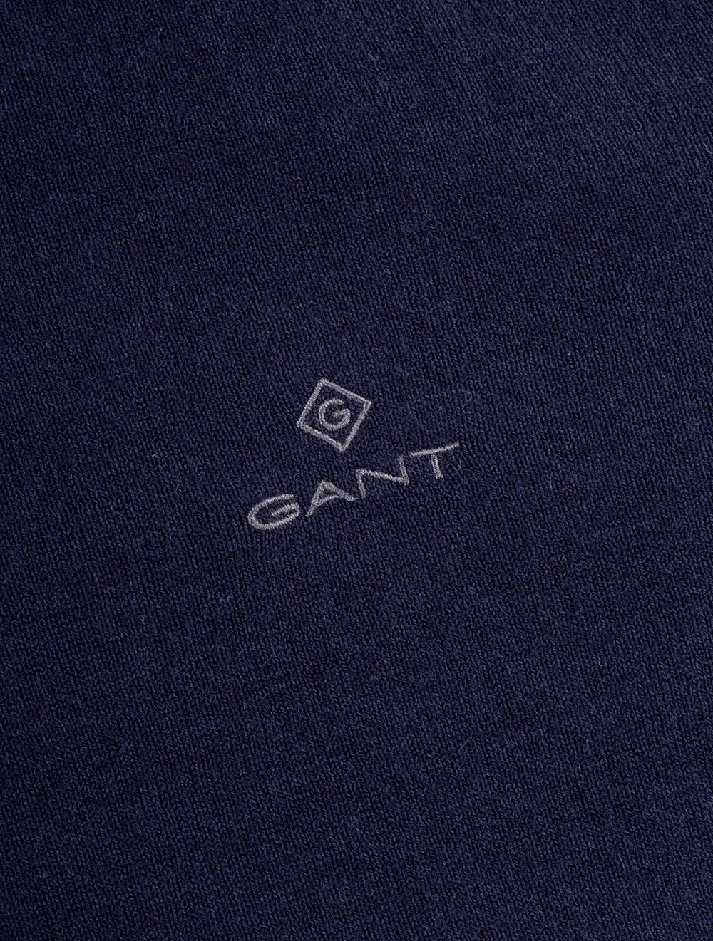 Gant Cotton Cashmere C-neck Evening Blue AI4