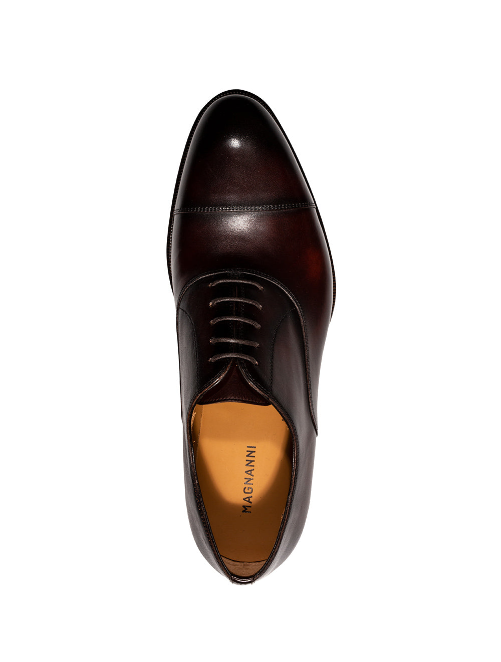 Magnanni Oxford Toe Cap Shoe Brown AI4