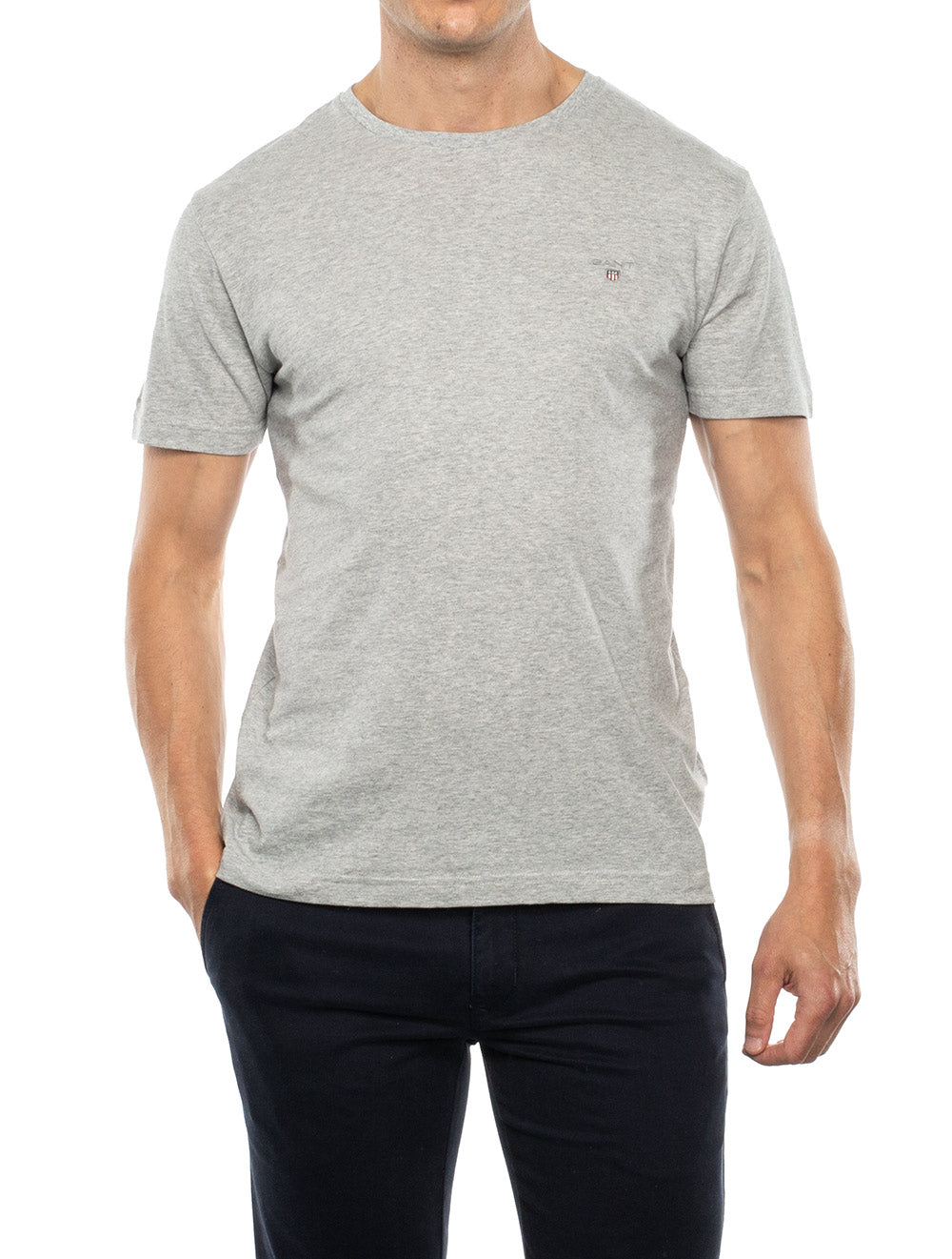 GANT Original T-Shirt Grey Melange