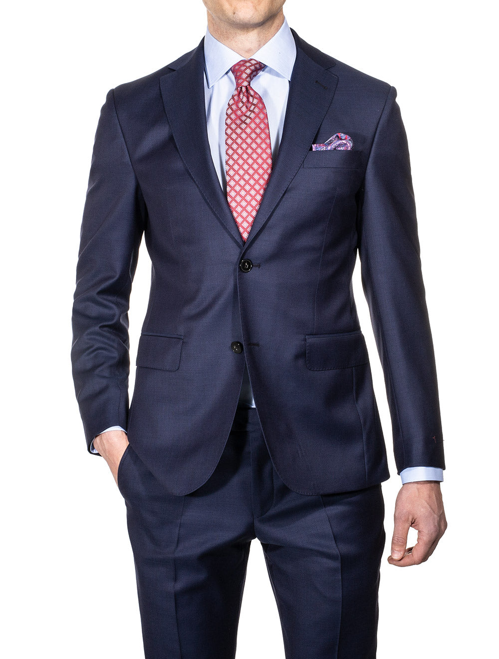 Louis Copeland Zignone Suit Blue MI