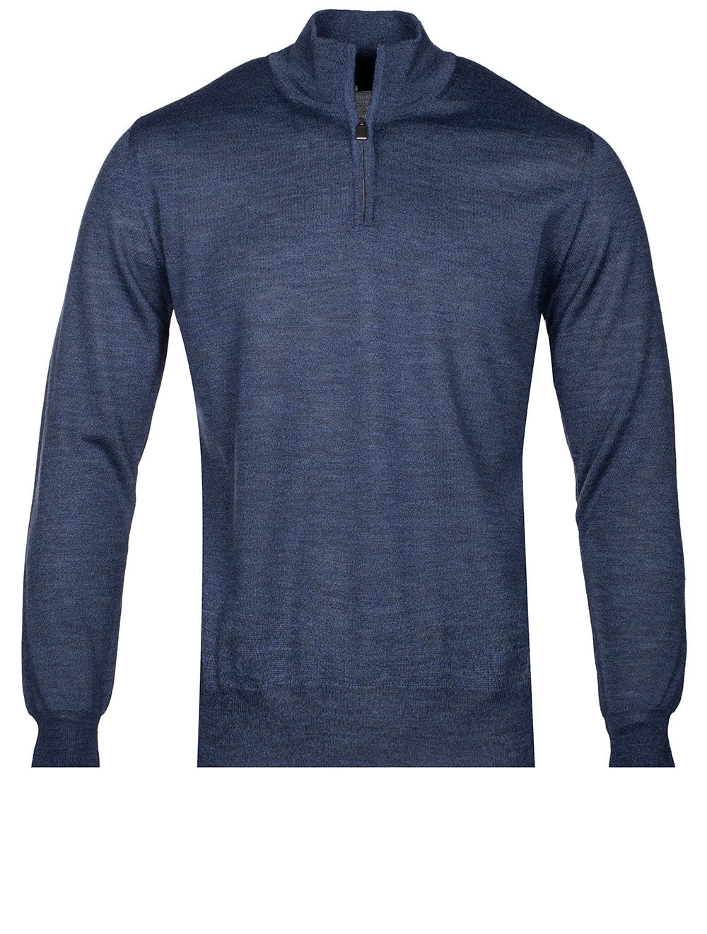 Canali Half Zip Knitwear Blue MI