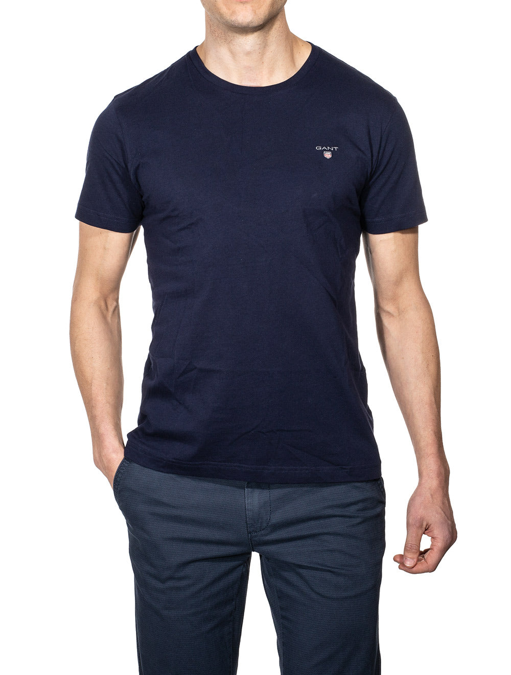 Gant Original T-Shirt Evening Blue AI1