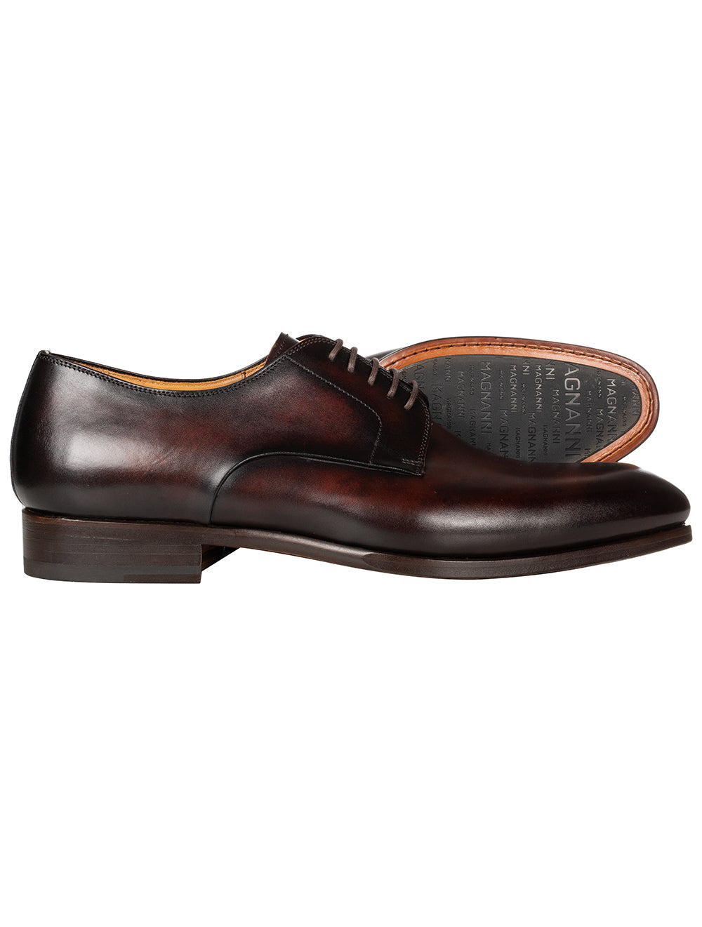 Magnanni Derby Shoe Marron AI1