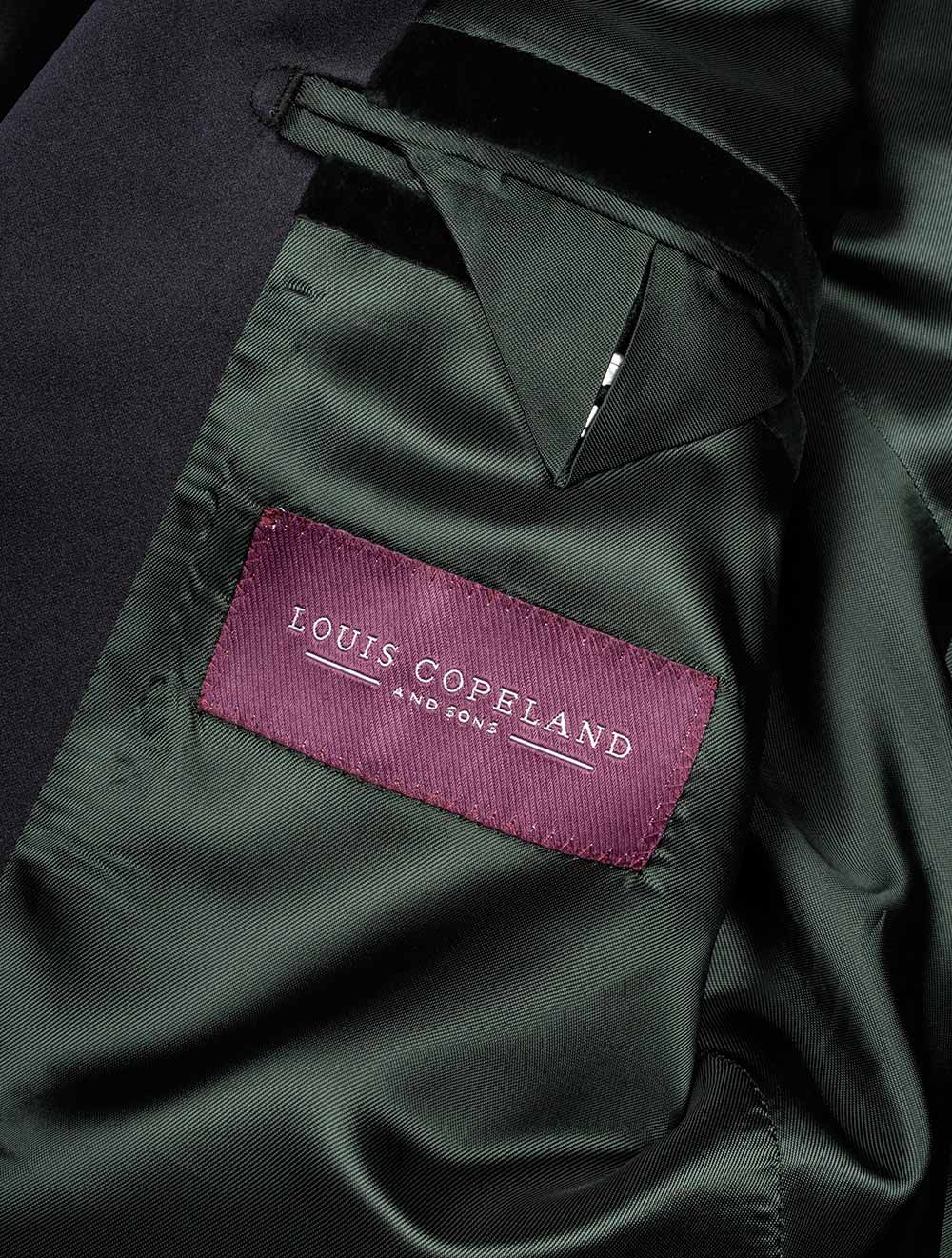 Louis Copeland Velvet Jacket Green AI3