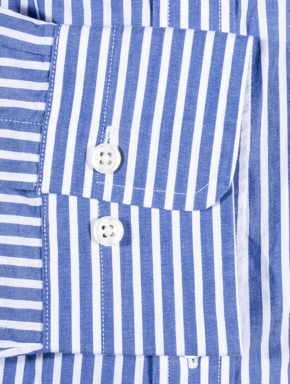 Gant Regular Buttondown Broadcloth Stripe College Blue AI5