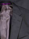 Louis Copeland Pinhead Suit Grey 2 Piece 2 Button Notch Lapel 3