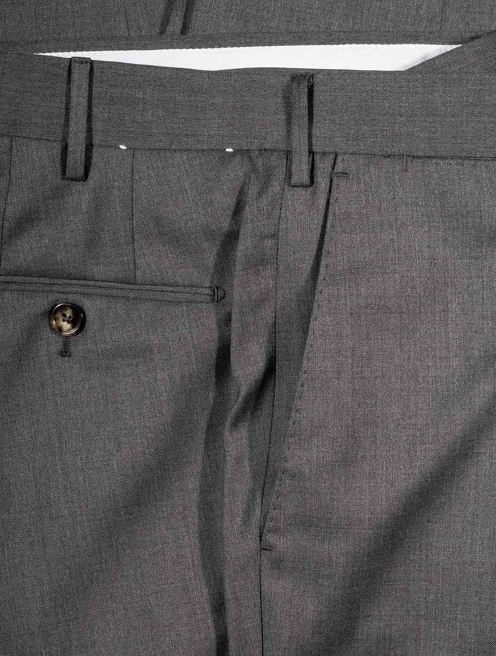 Pt01 Deluxe Comfort Fabric Tailored Trousers Grey AI3