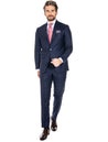 Louis Copeland Blue Flannel Suit 