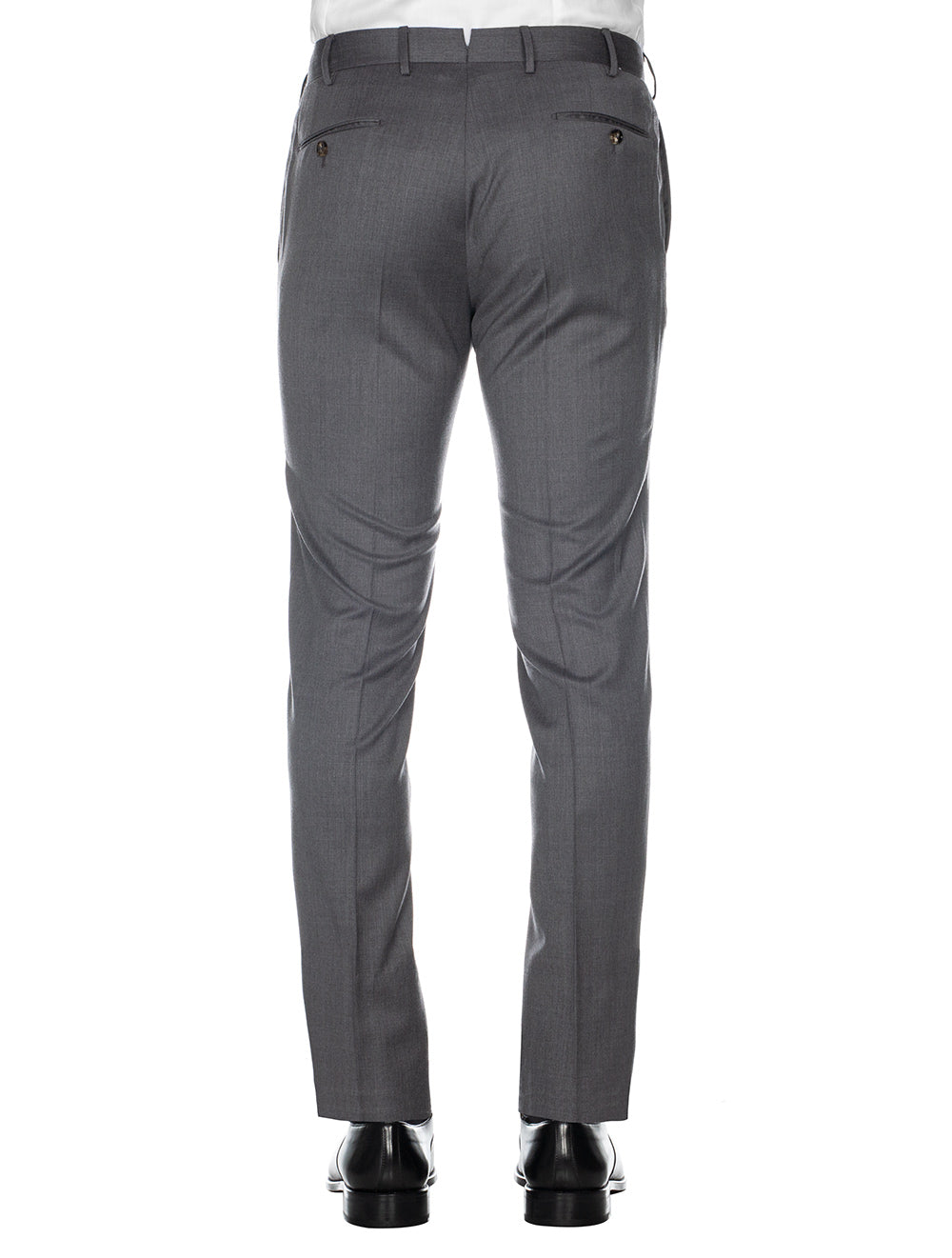 Pt01 Deluxe Comfort Fabric Tailored Trousers Grey AI1