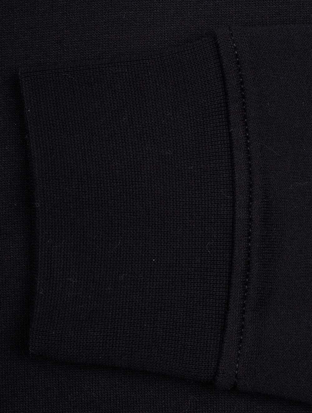 Ralph Lauren Half Zip Fleece Long Sleeve Sweatshirt Black AI5