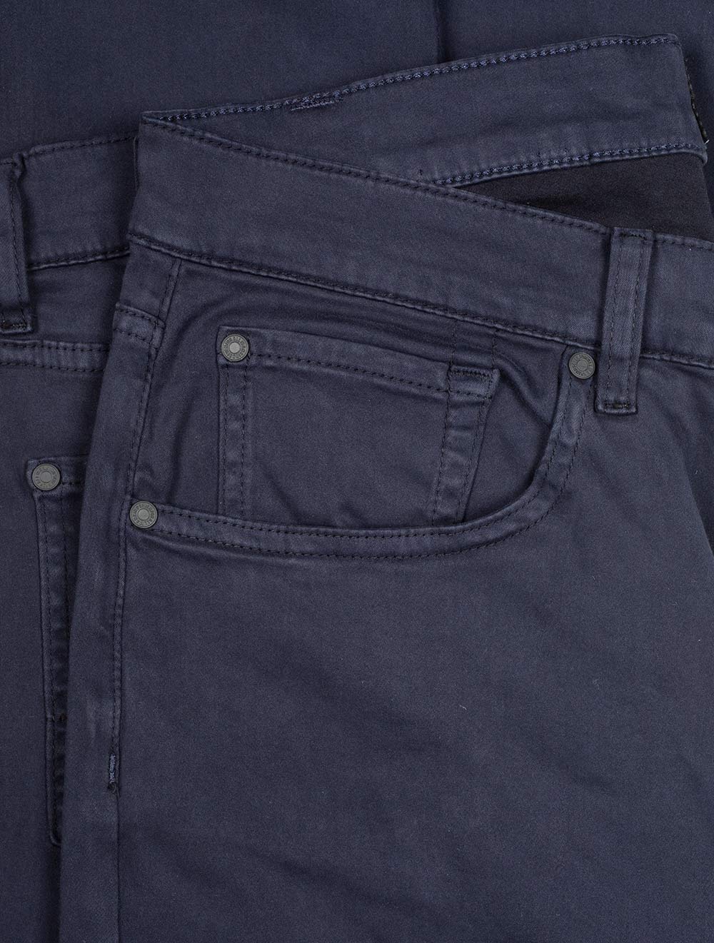 Seven Mankind Slimmy Tapered Luxe Performance Plus Color Navy AI3