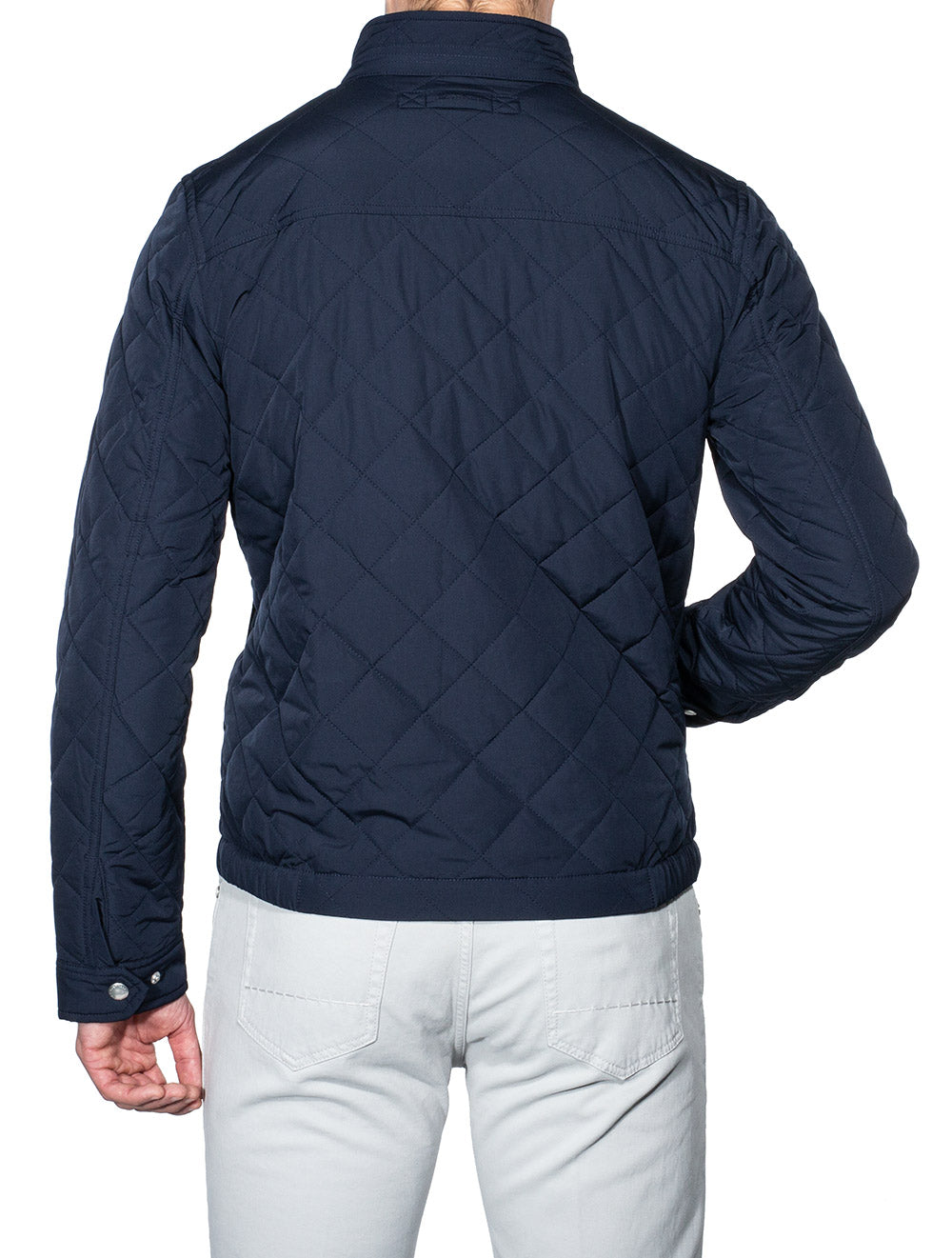 Gant Quilted Windcheater Evening Blue AI2