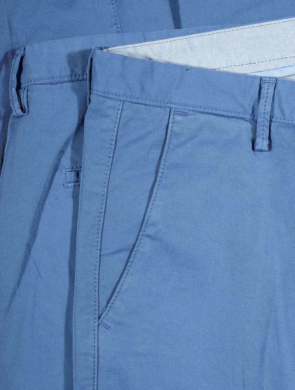 Hugo Boss Black Slim Fit Stretch Chino Blue AI3