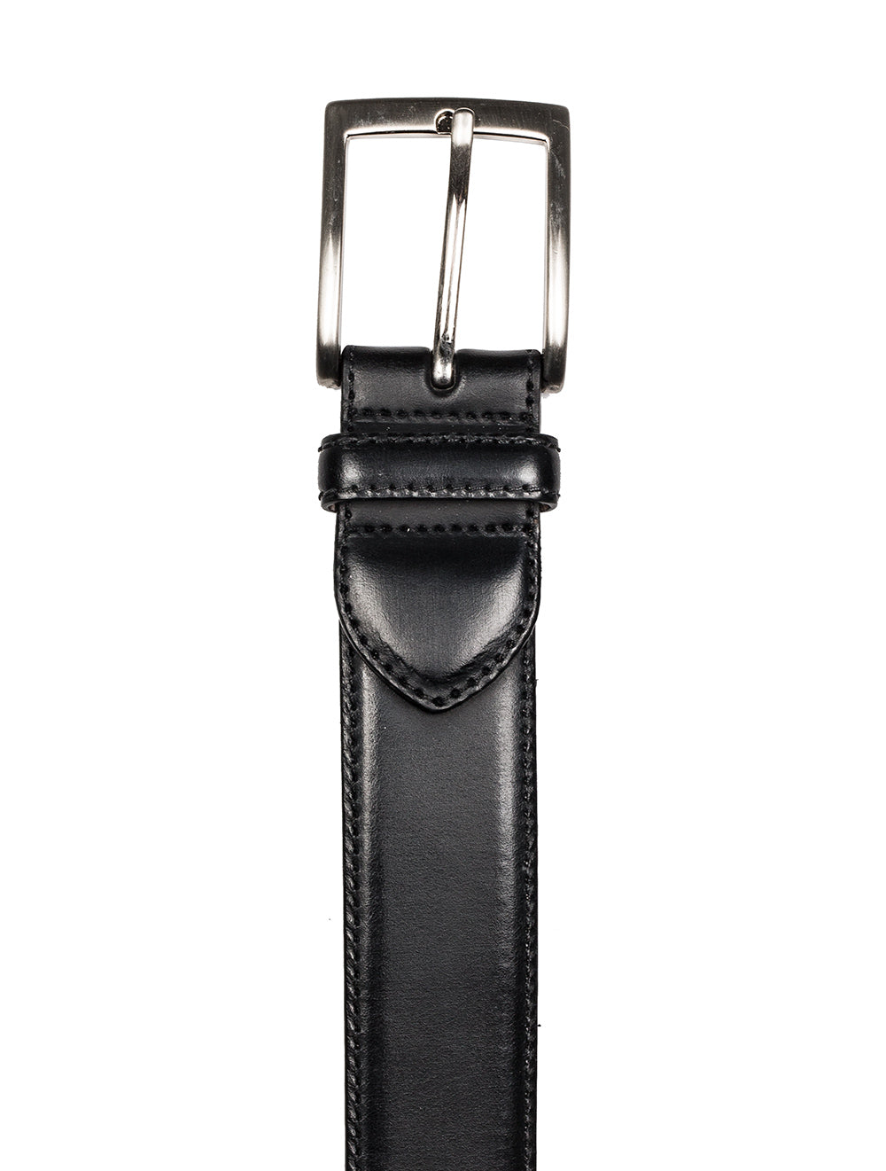 Leyva Belts Smooth Leather Belt Black | Accessories Now Available at ...