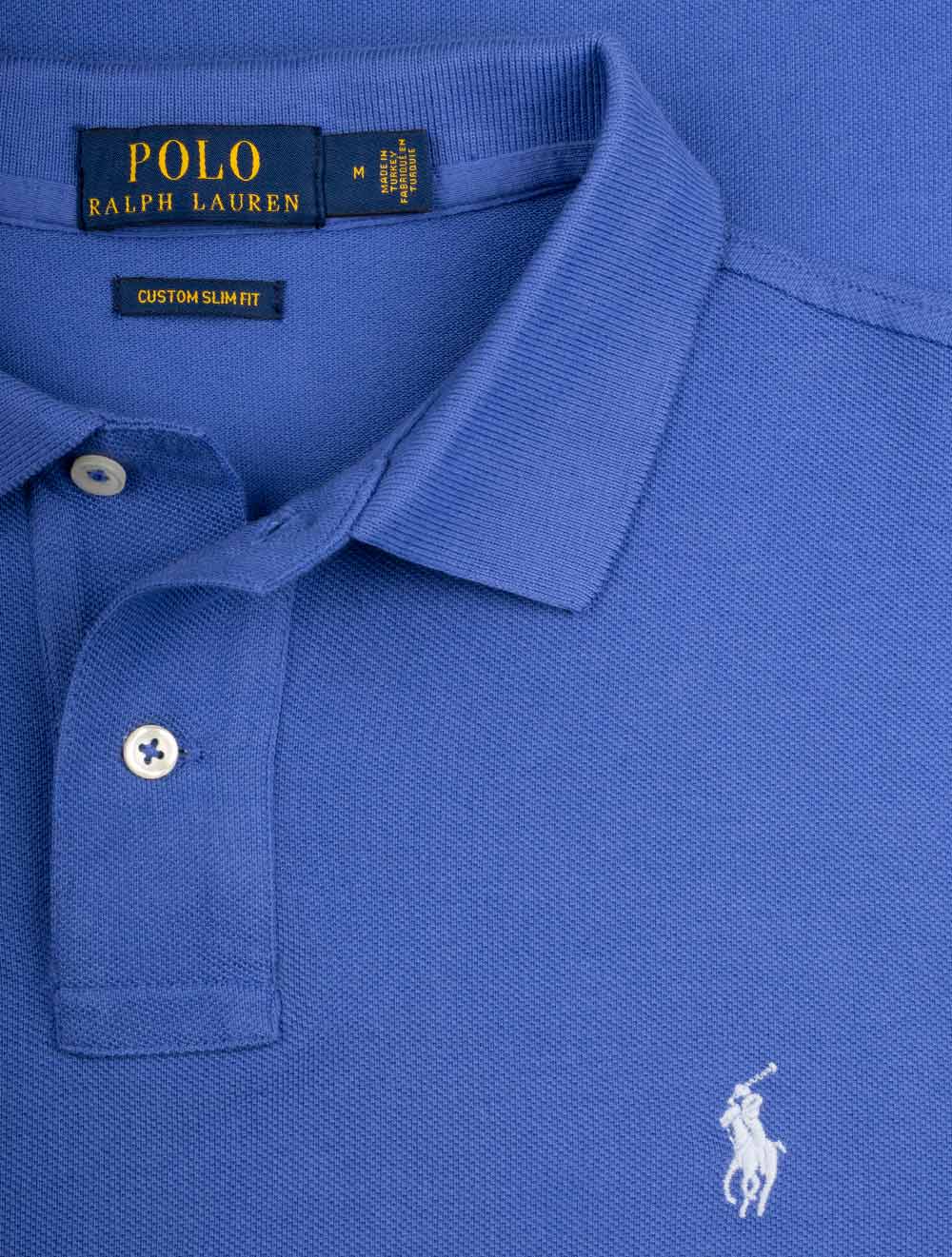 Ralph Lauren Basic Mesh Polo Blue AI3