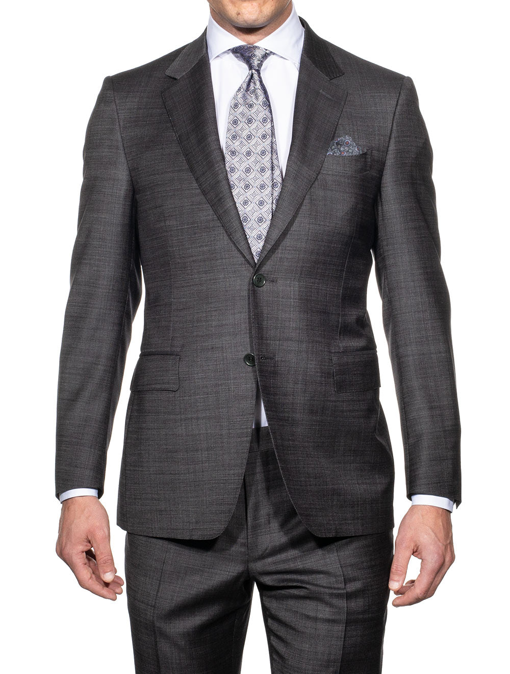 Canali Slub Fabric Suit