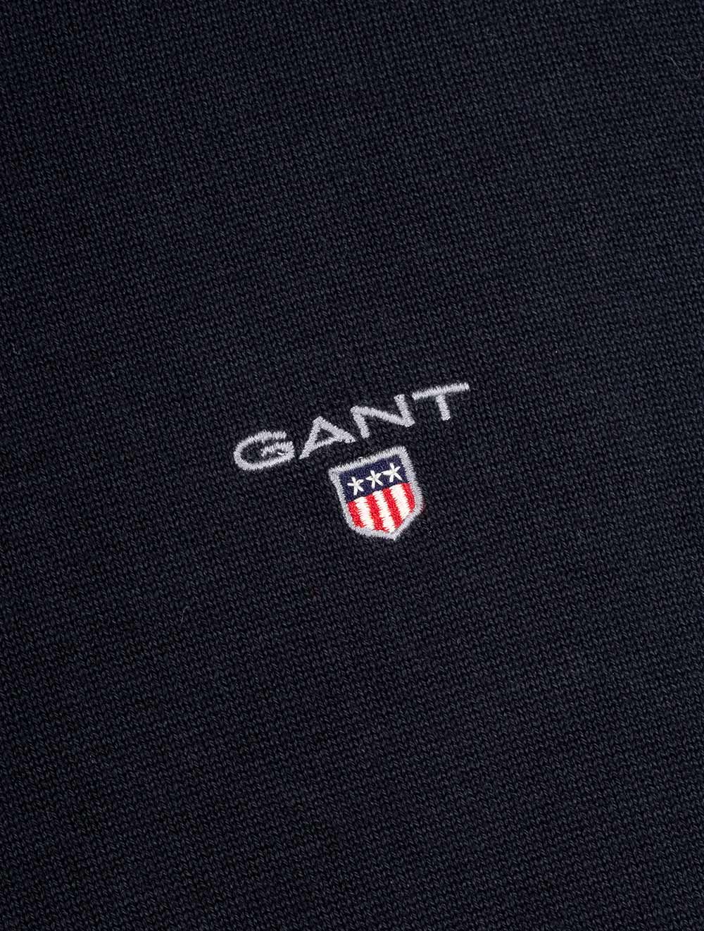 Gant Classic Cotton Crewneck Evening Blue AI4