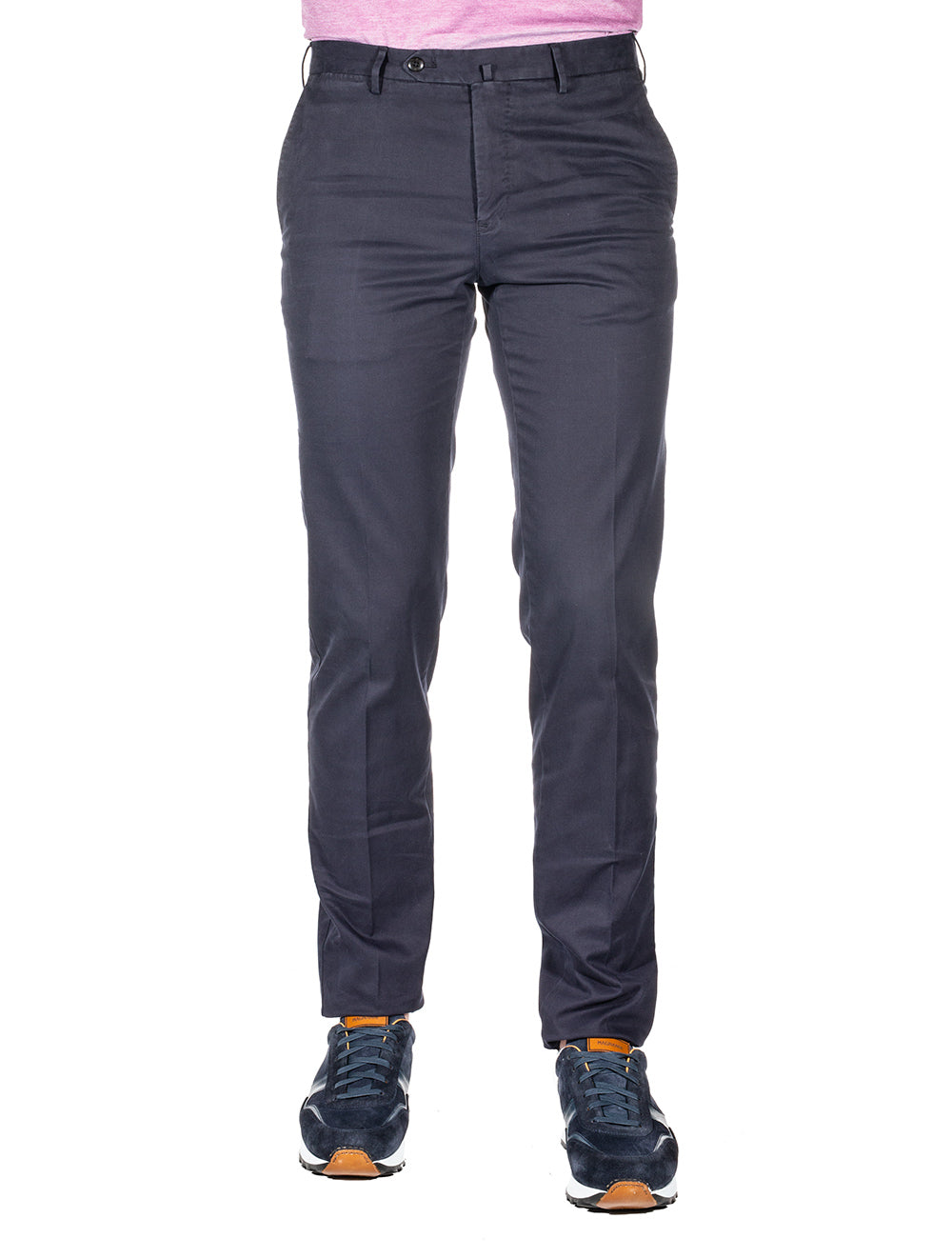 Pt01 Slim Twill Navy Chinos Navy MI