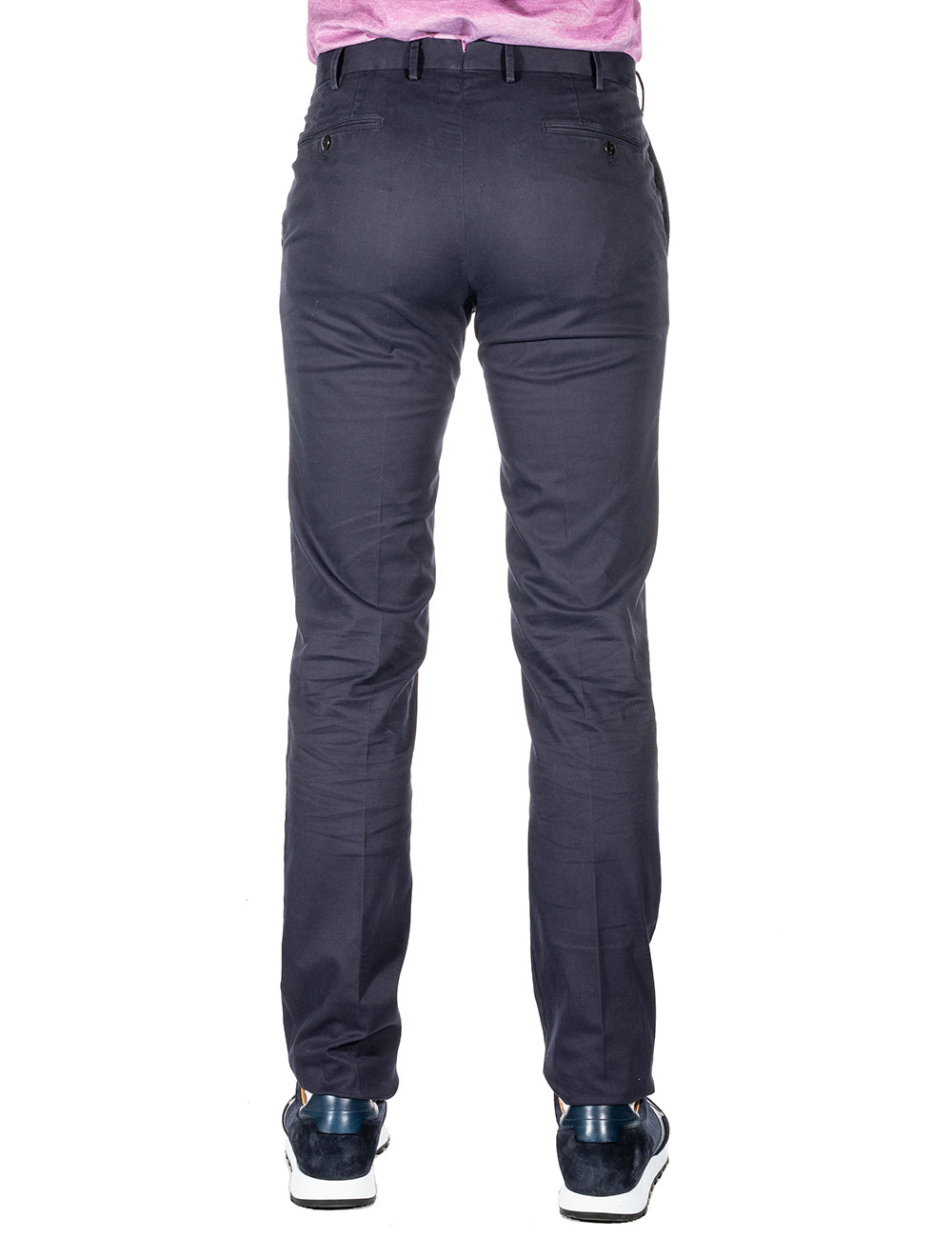 Pt01 Slim Twill Navy Chinos Navy AI1