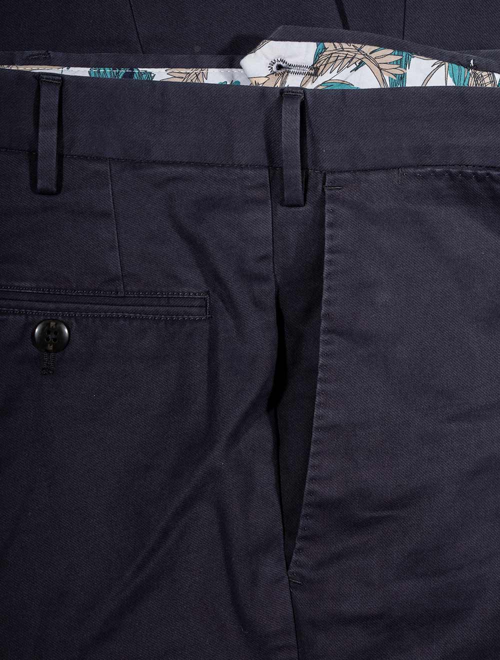 Pt01 Slim Twill Navy Chinos Navy AI3