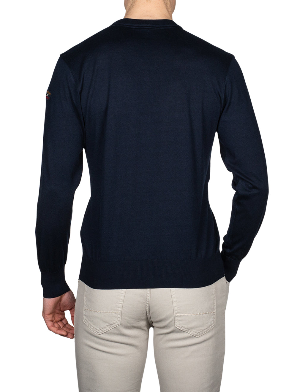 Paul And Shark Crew Neck Jumper Navy AI2