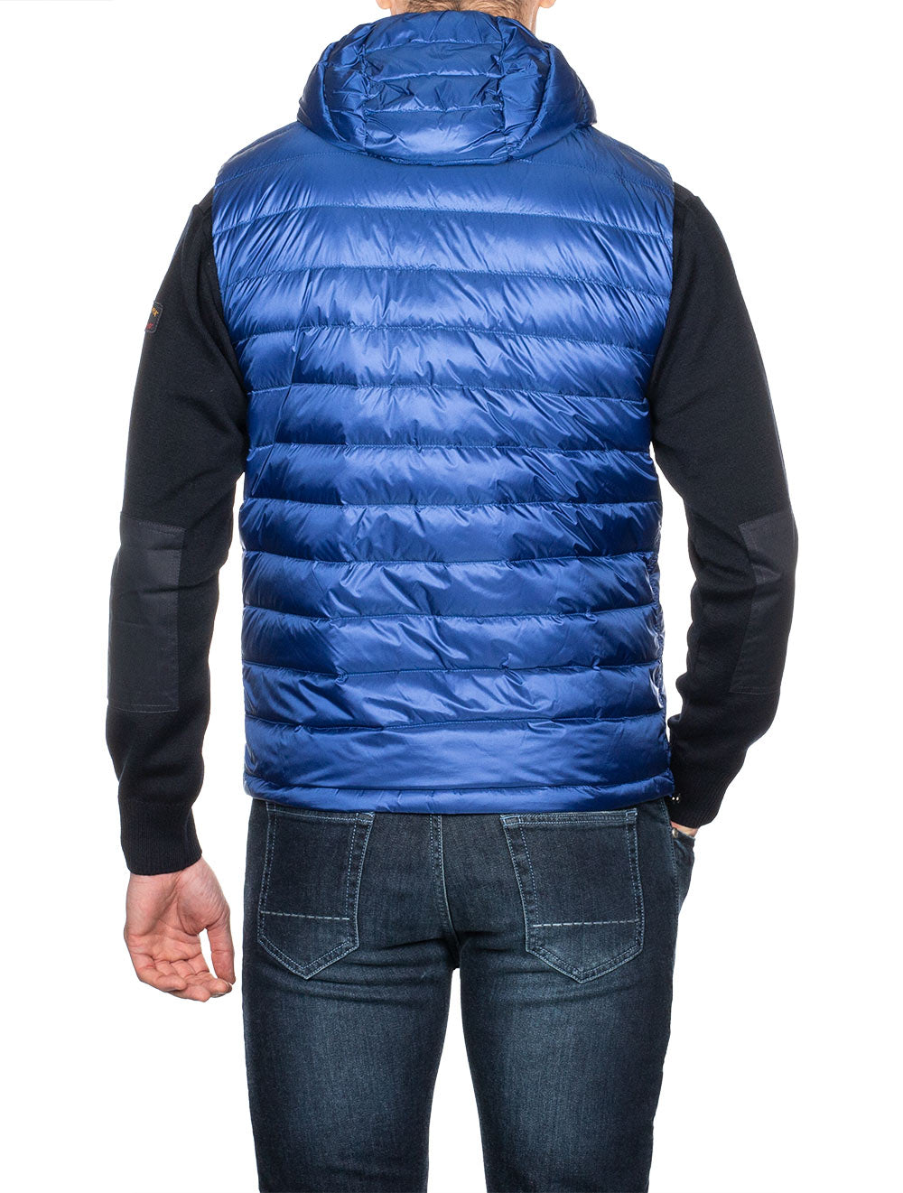 Paul And Shark Woven Gillet Blue AI1