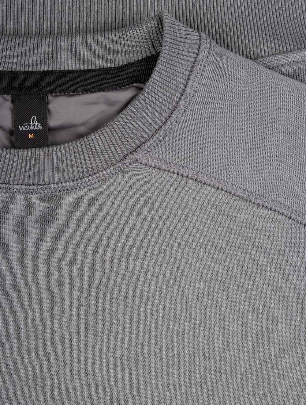 Wahts Moore1 Crewneck Sweater Mid Grey AI1