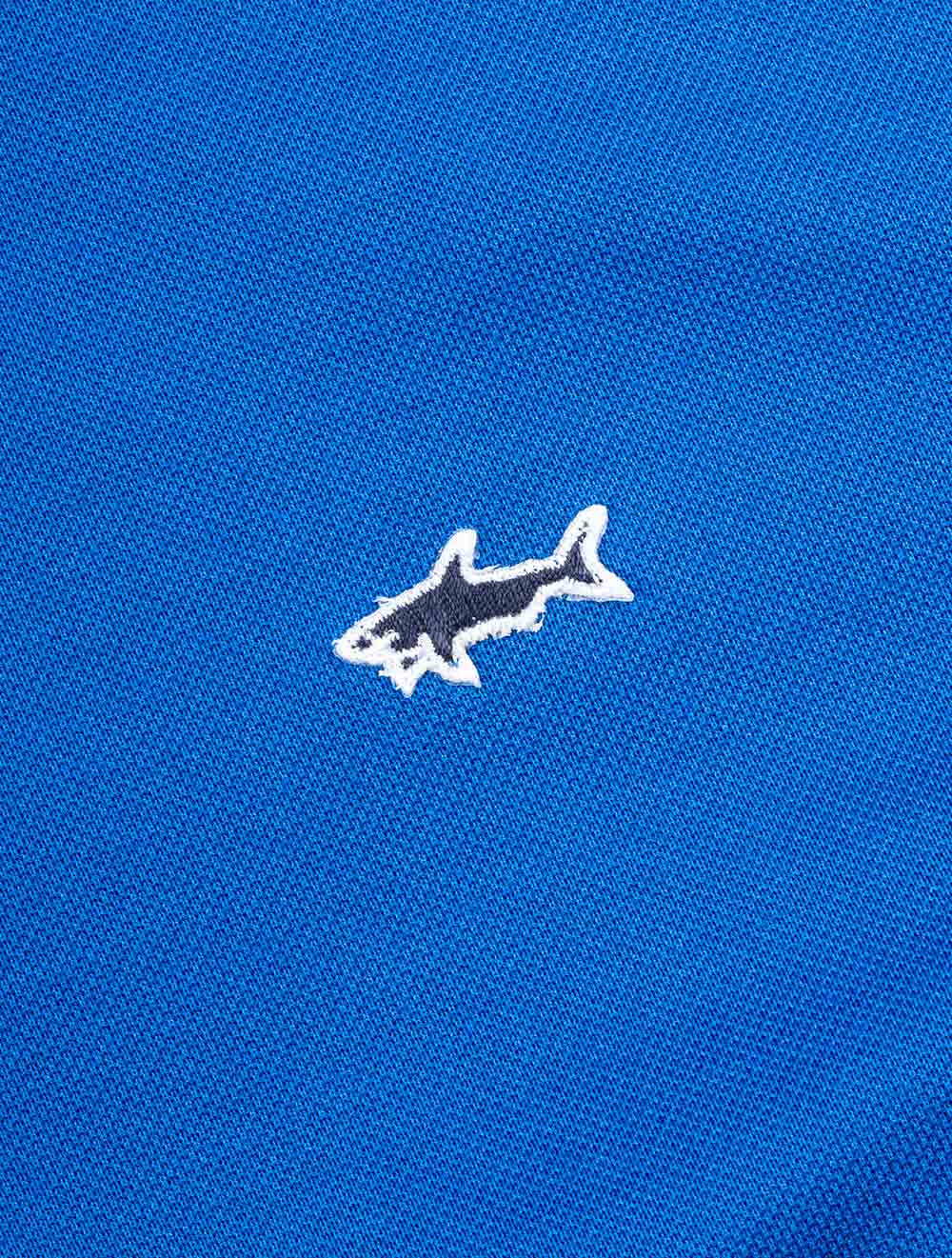 Paul And Shark Pique Polo Blue AI4