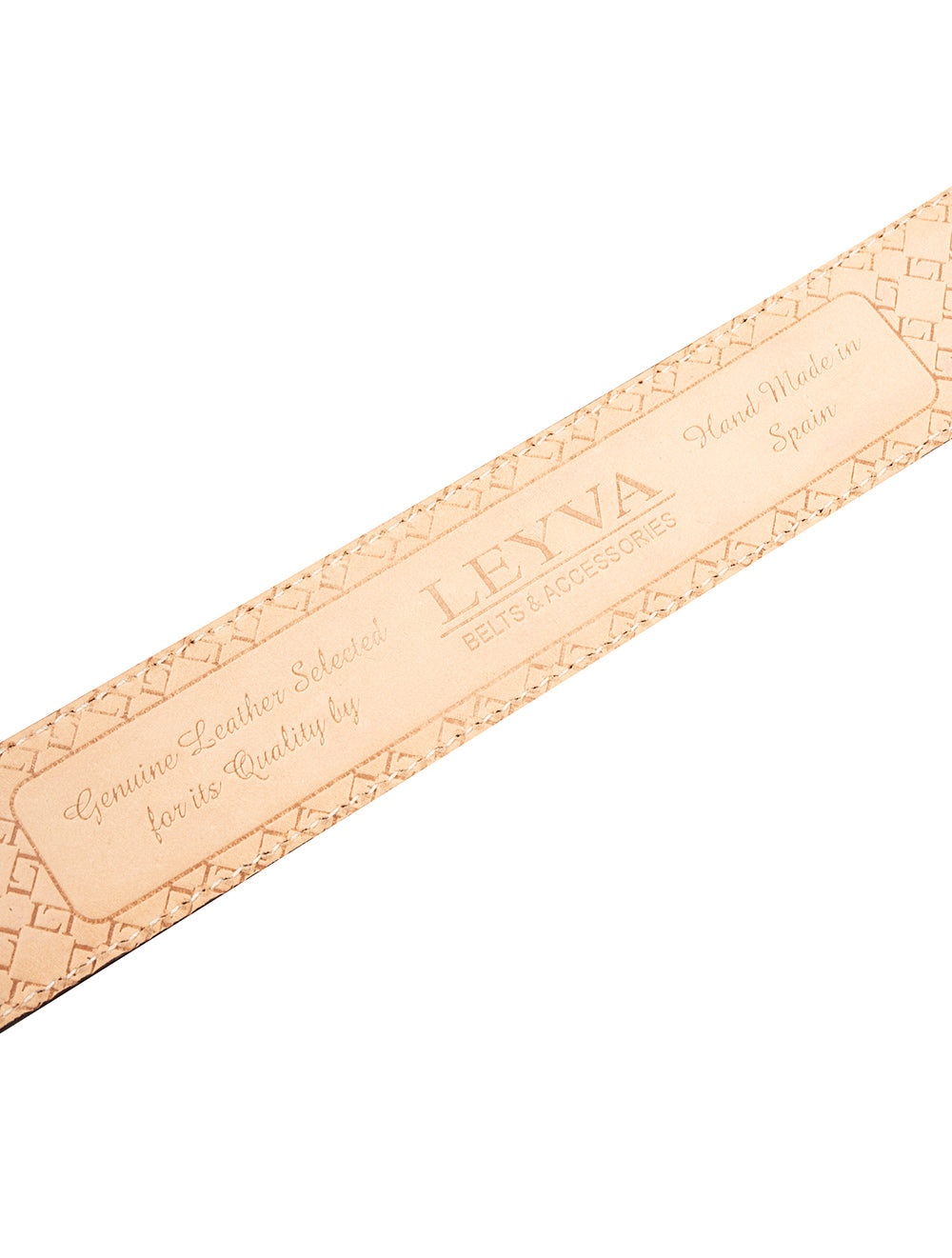 Leyva Belts Leather Belt with Buckle Brown AI2