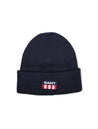 Gant Unisex Retro Shield Beanie Evening Blue MI