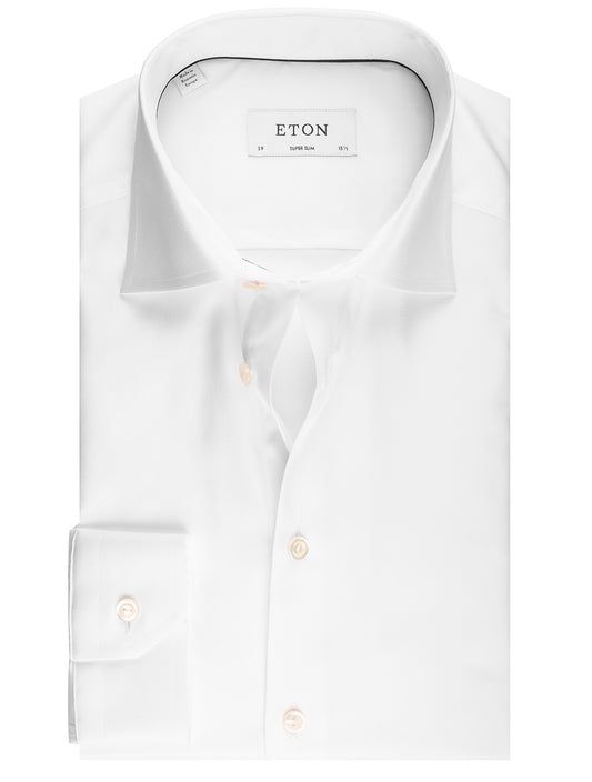 Eton Men's Contemporary Fit Piqué Polo Shirt - Pink Red - Size Small