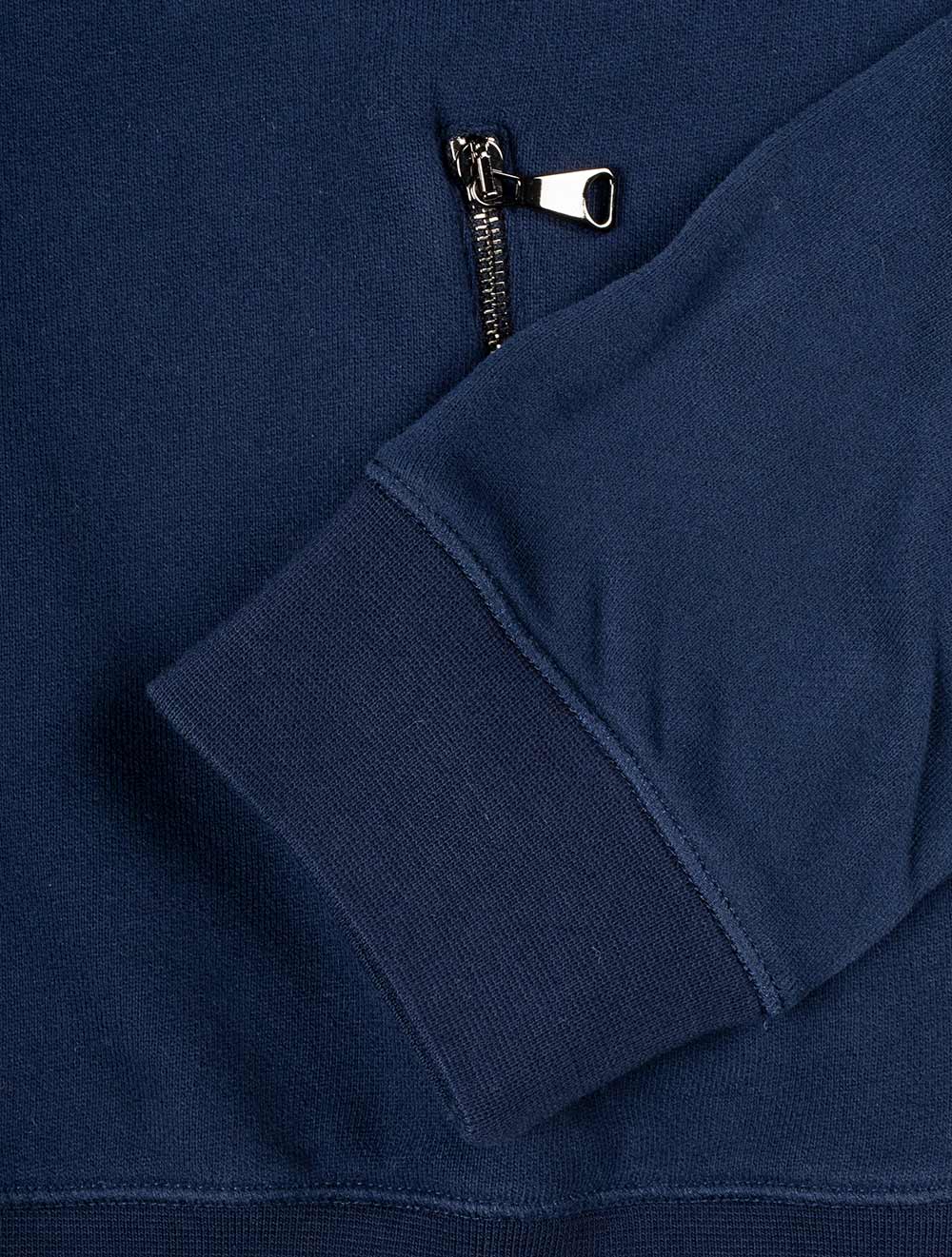 Derek Rose Devon 2 Hooded Top Navy AI2