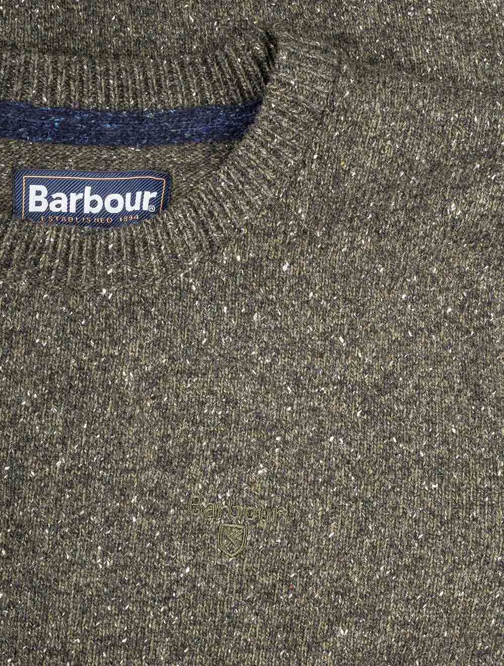 Barbour Tisbury Sweater Green AI3