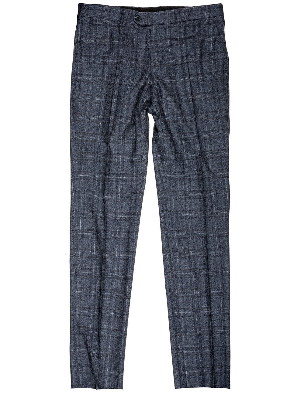 Louis Copeland Check Trouser Blue MI