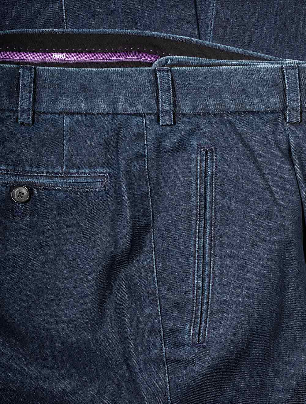 Hiltl Denim Slack Chinos Blue AI3