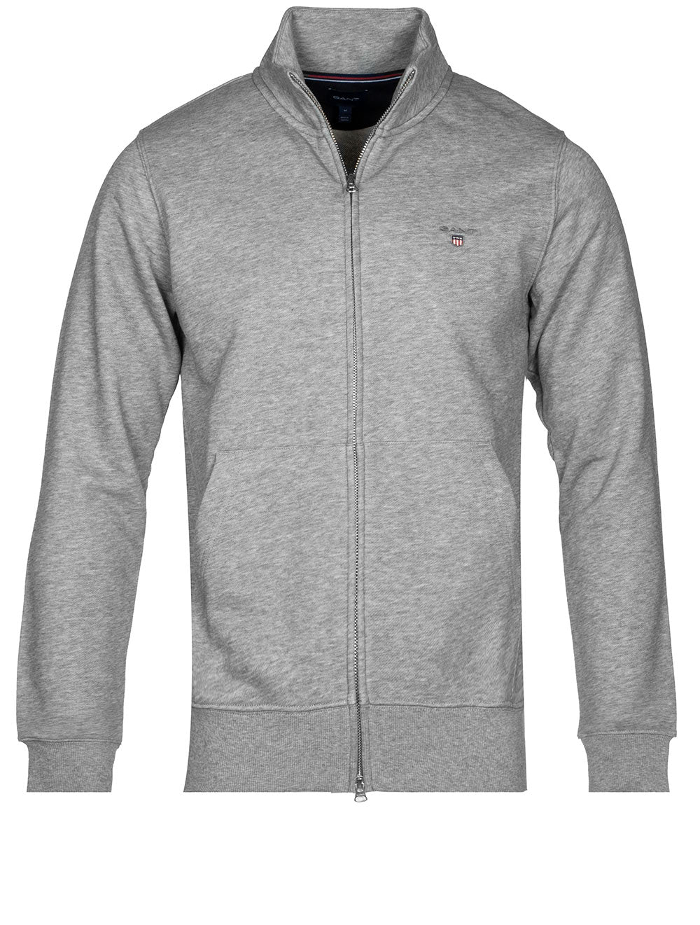 Gant Original Full-Zip Cardigan Grey Melange MI