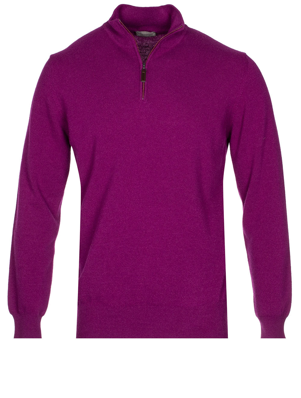 Louis Copeland Cashmere & Merino Wool Half Zip Mallow MI