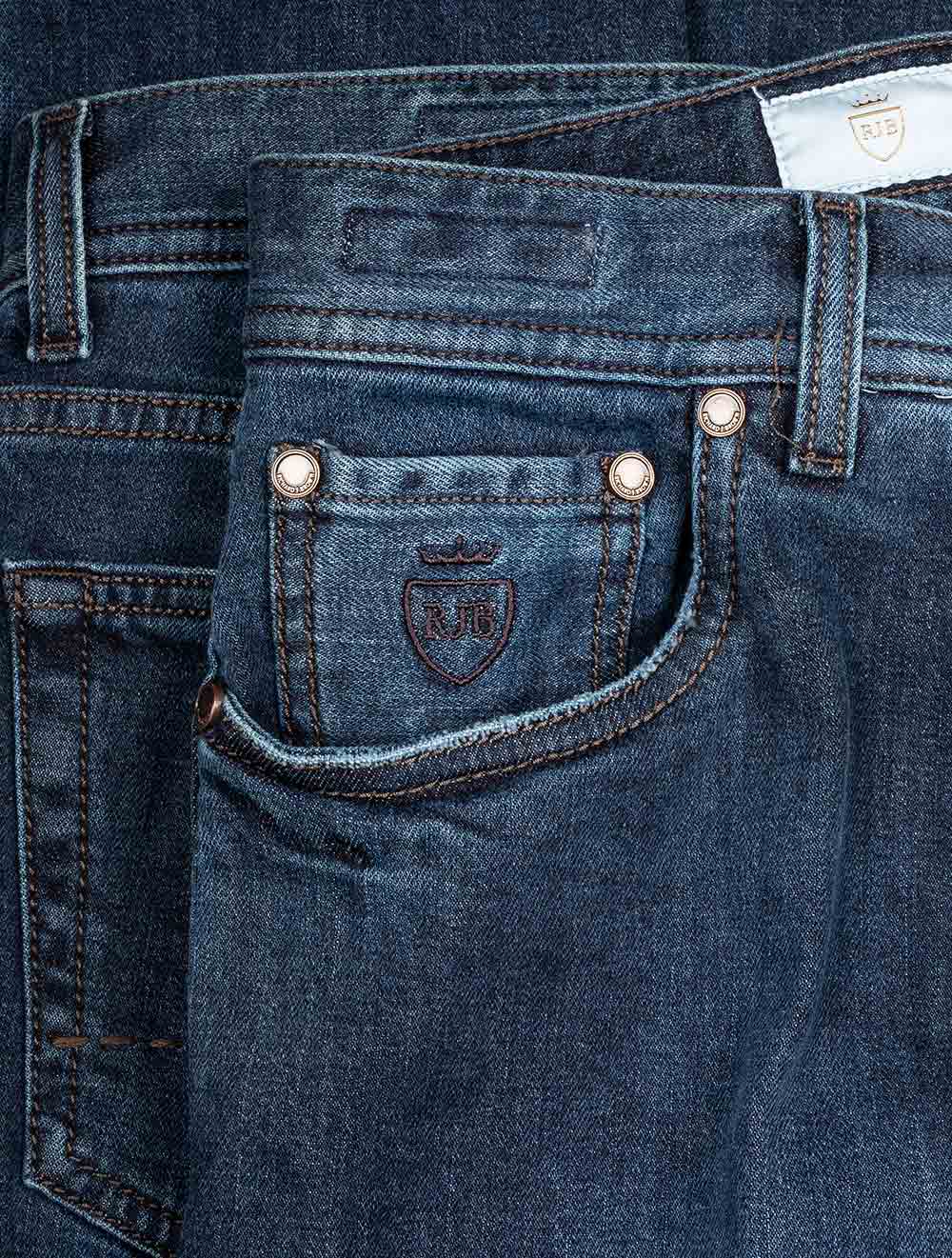 Richard J Brown Blue Denim Cashmere Jeans Blue AI3