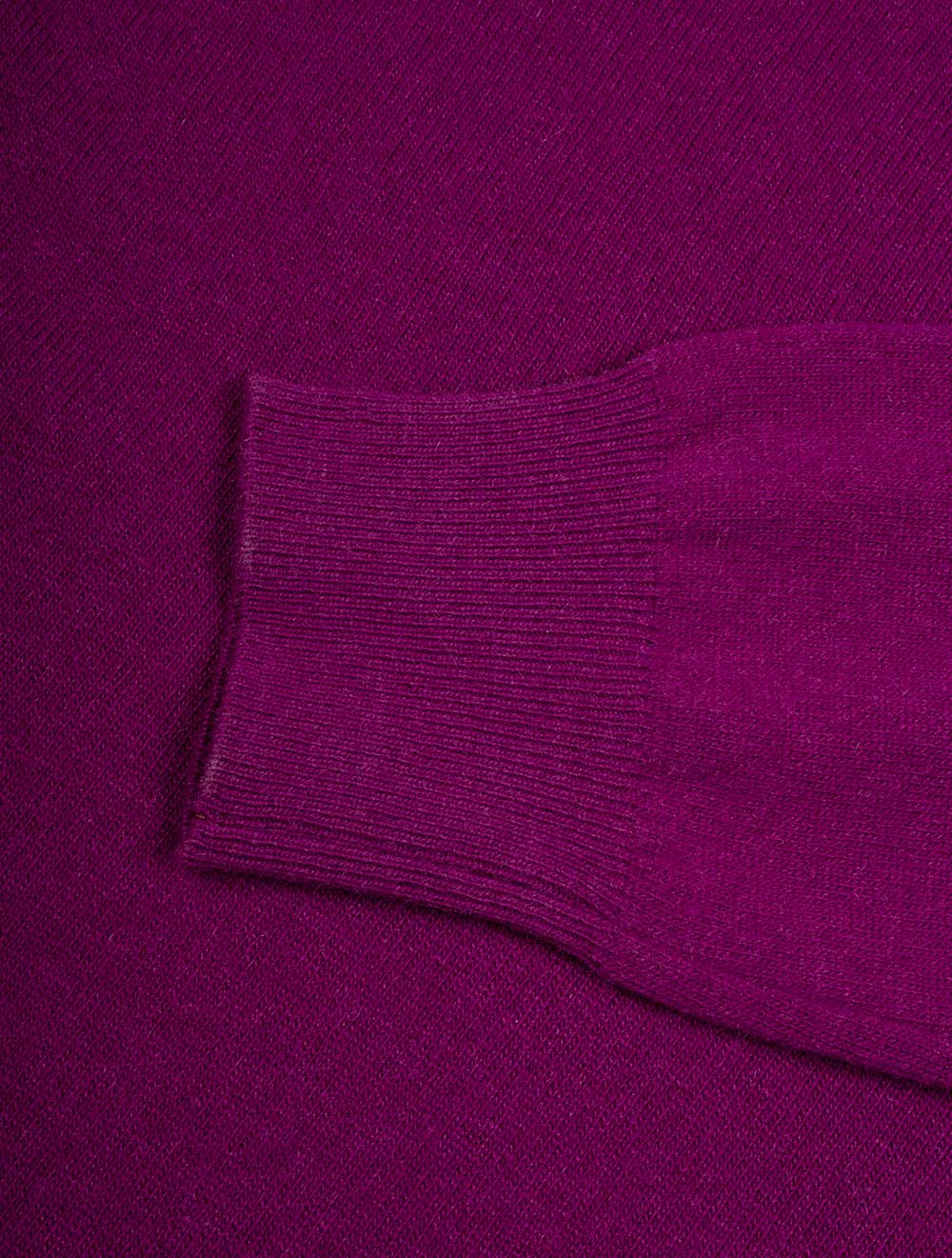 Louis Copeland Cashmere & Merino Wool Half Zip Mallow AI2