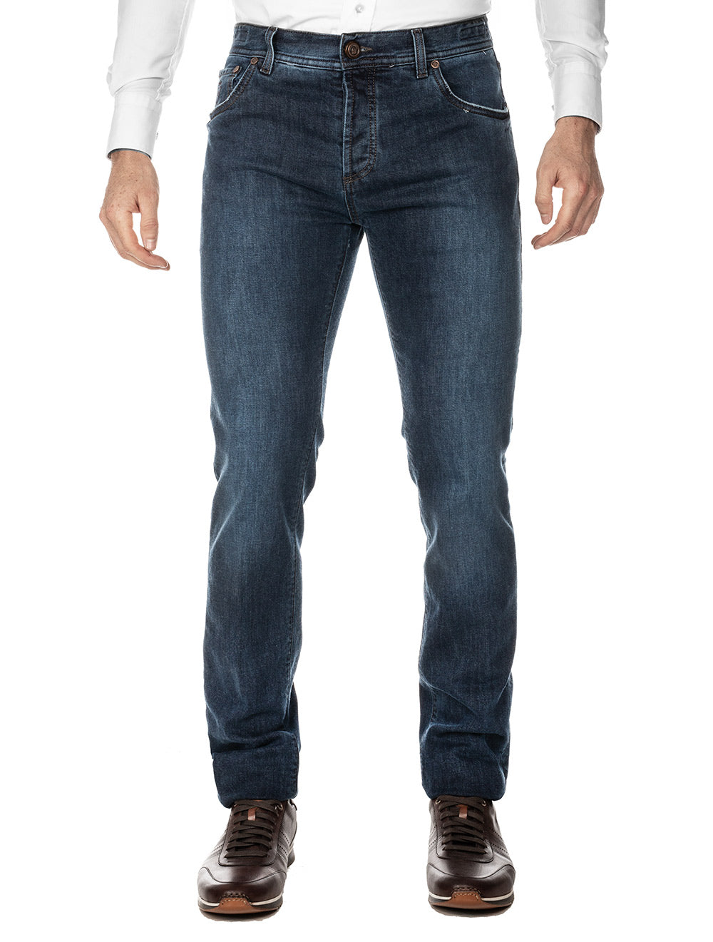 Richard J Brown Blue Denim Cashmere Jeans Blue AI1