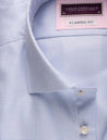 Louis Copeland Blue Puppytooth Classic Fit Shirt