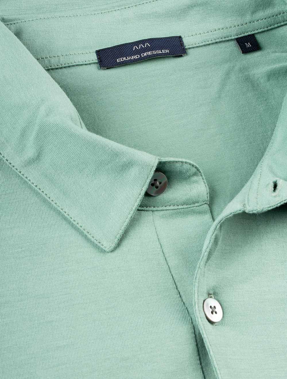 Dressler Pima Cotton Polo Shirt Green AI2