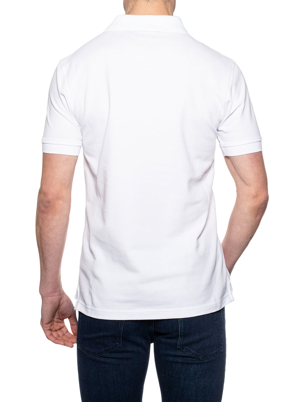 Belstaff Short Sleeve Polo With Patch White AI2