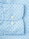 GANT Regular Fit Micro Paisley Oxford Shirt Capri Blue