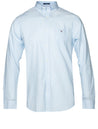 GANT Regular Fit Banker Stripe Broadcloth Shirt Capri Blue