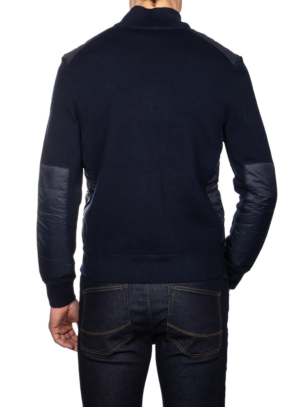 Ralph Lauren Merino Wool Full Zip Cruise Navy AI2