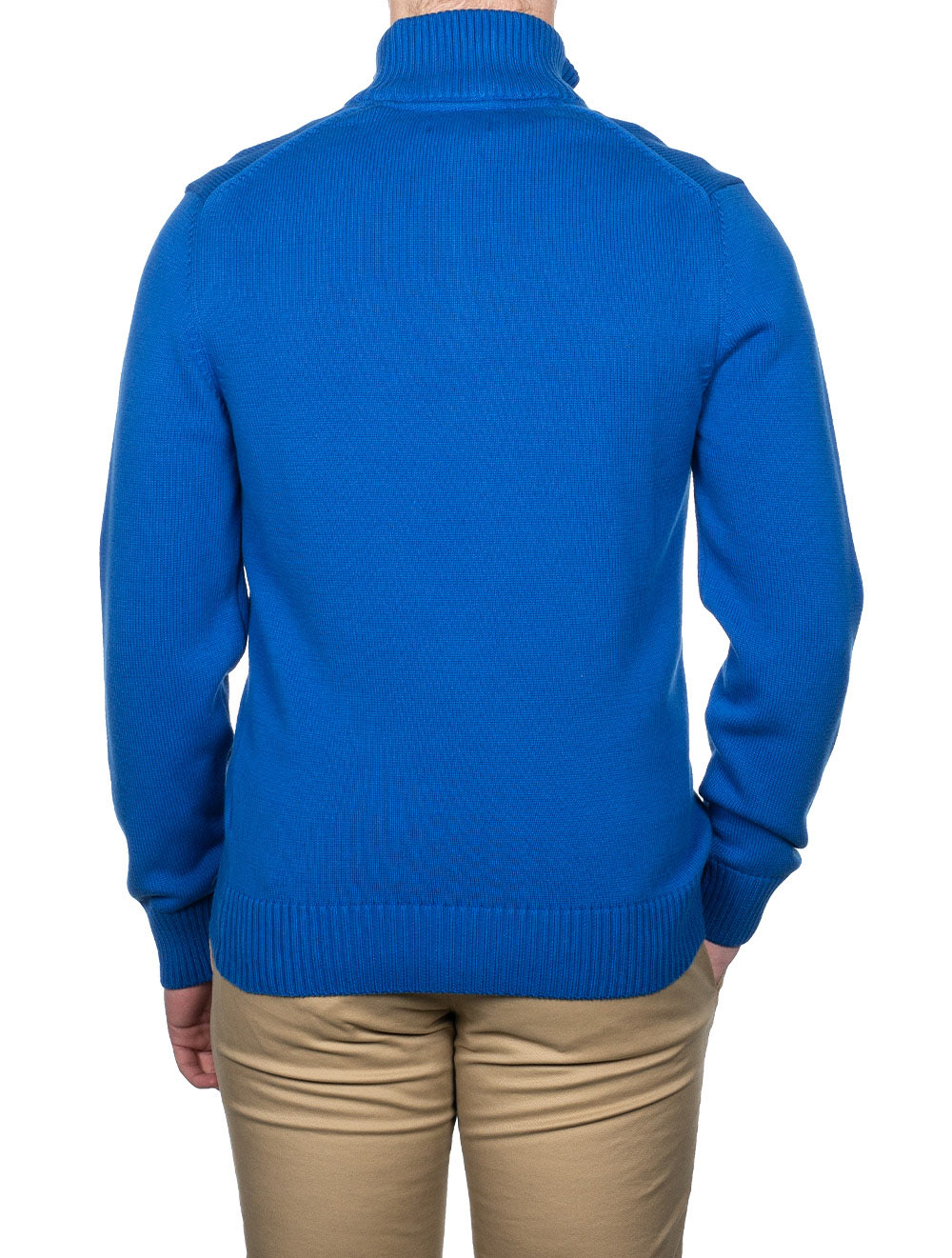 Gant Casual Cotton Half-Zip Sweater Lapis Blue AI2