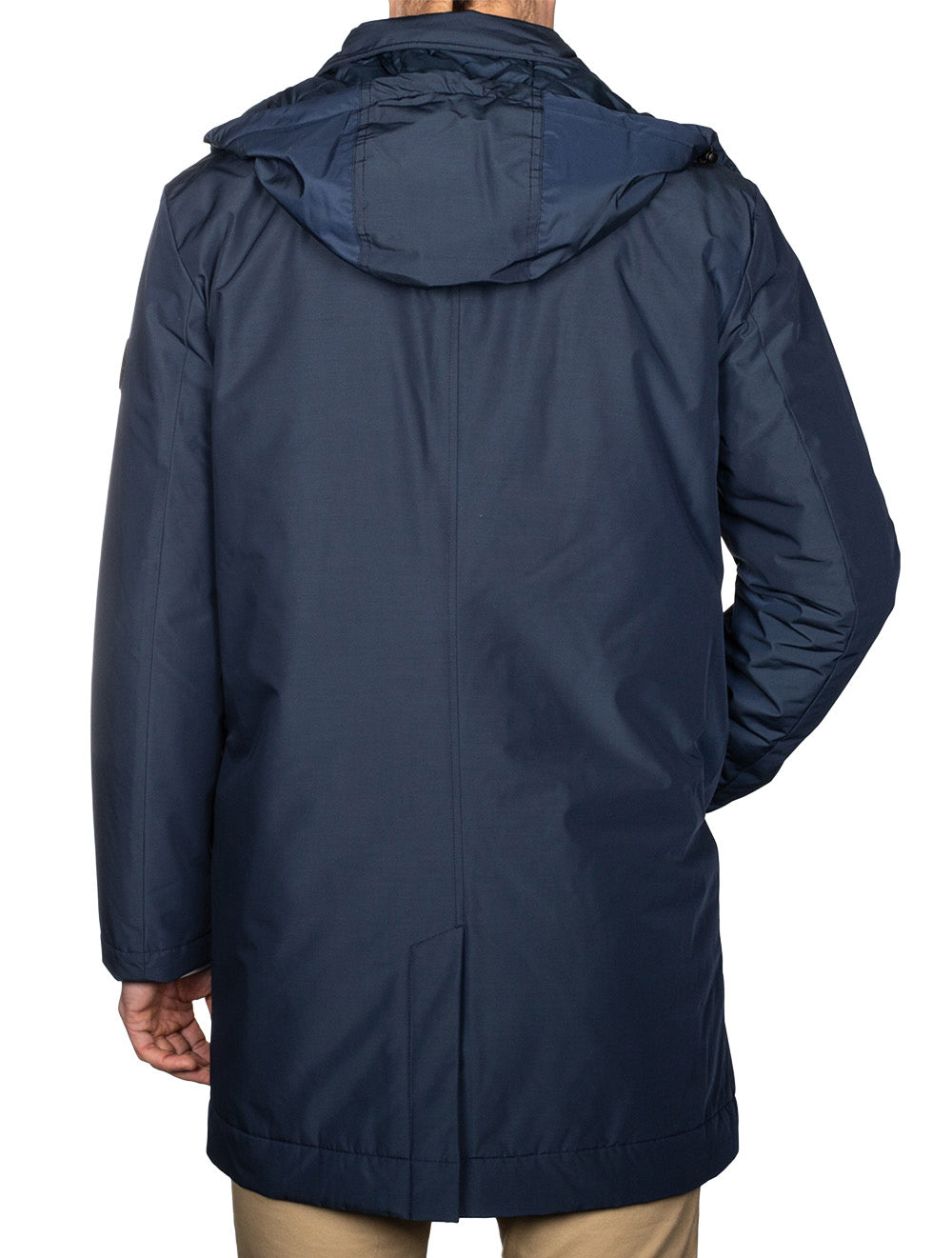 Gant Padded Car Coat Marine | Men's Winter Layers Now Available in ...